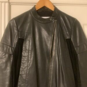 Surface to air women leather suede jacket size 36